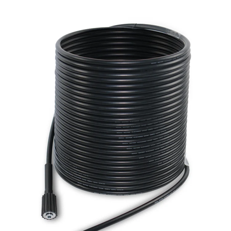 10m Soft PVC High Pressure Washer Pipe Hose With Hose Fittings For Different Brand Of Pressure Washers