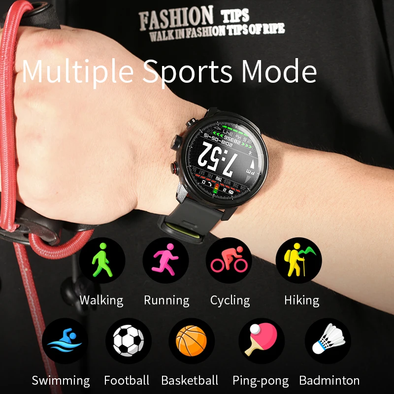 
L5 Smartwatch Bluetooth Men Smart Watch Sport Ip68 Waterproof Multiple Sports Mode Long Standby Call Reminder Watch Women 