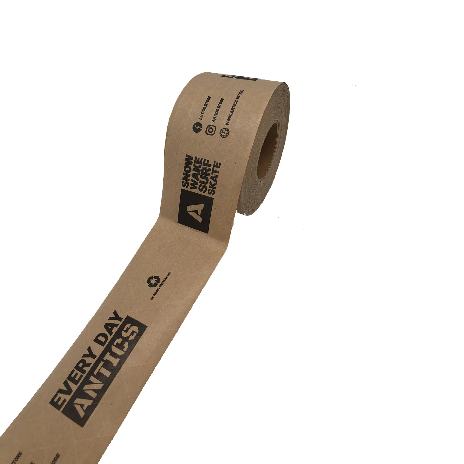 
High Quality Custom Printed Wet water Kraft Paper Gummed Tape 