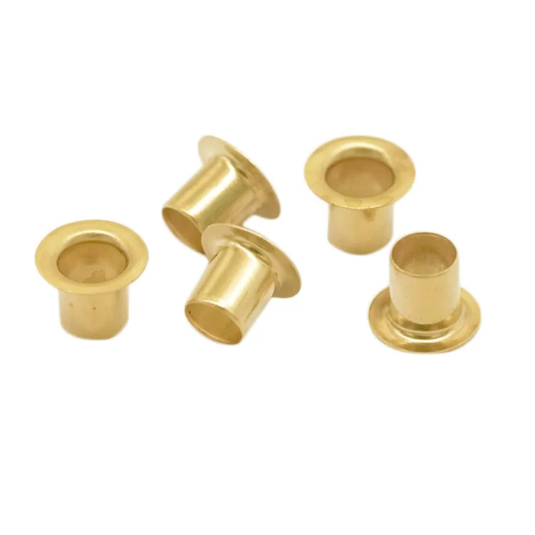  Wholesale Customized Size brass copper Eyelets Grommets for