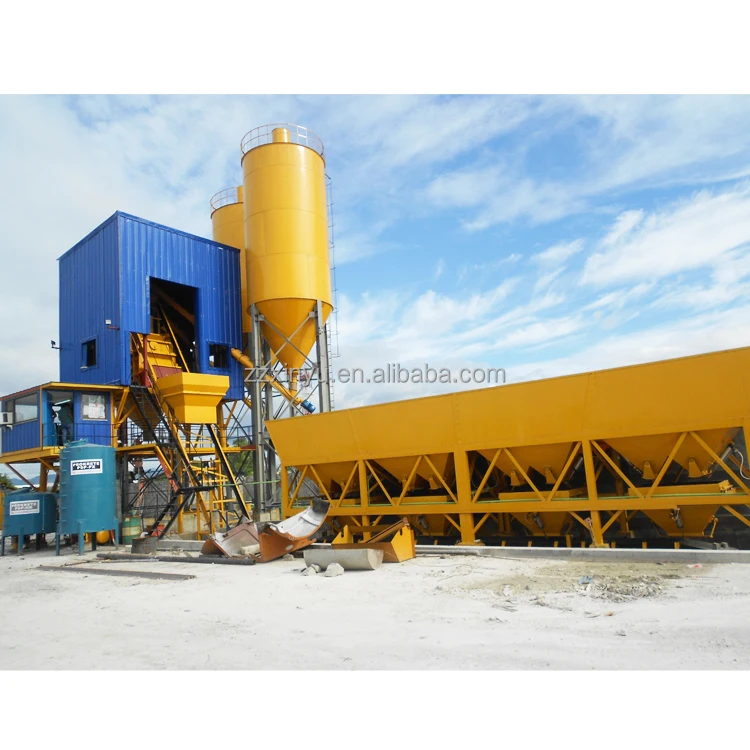 Cheaper Price Ready Mix HZS50 Concrete Mixing Plant 50m3/h with High Quality Batching