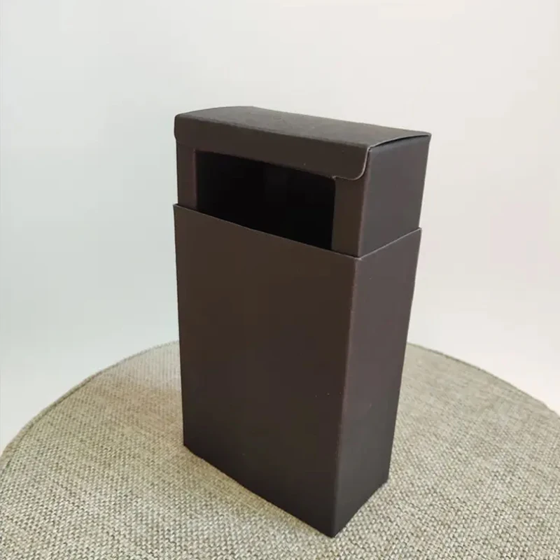 Custom Logo Necklace Bracelet Rings Jewelry Slide Gift Packaging Cardboard Folding Kraft Paper Drawer Box