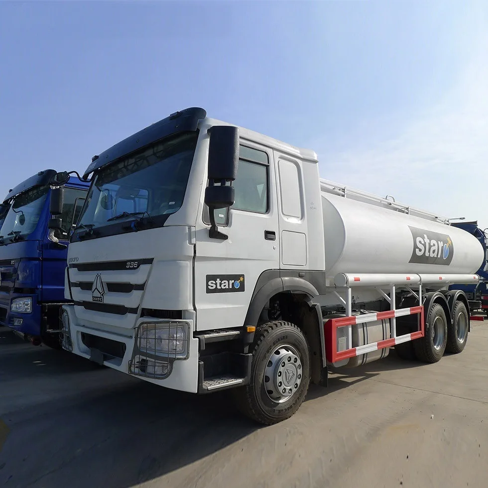 12000L 15000L 6x2 Liquid alkali transporter tank truck oil bowser diesel tanker truck for sale