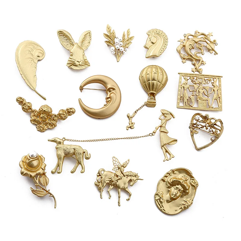 Factory Supply Korean Brooches Women Custom Poppy Broches Fashion Lapel Pin Flower Brooch