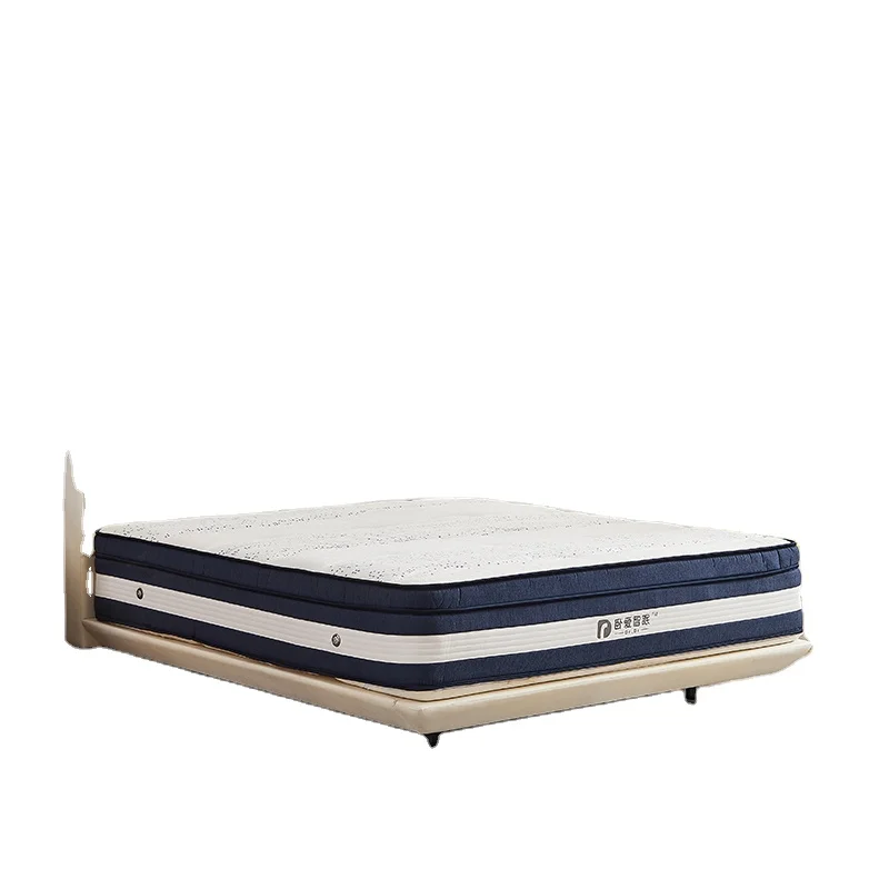 Foldable mattress king twin bed size hard support hotel mattress offer music and massage for good slerp smart mattress
