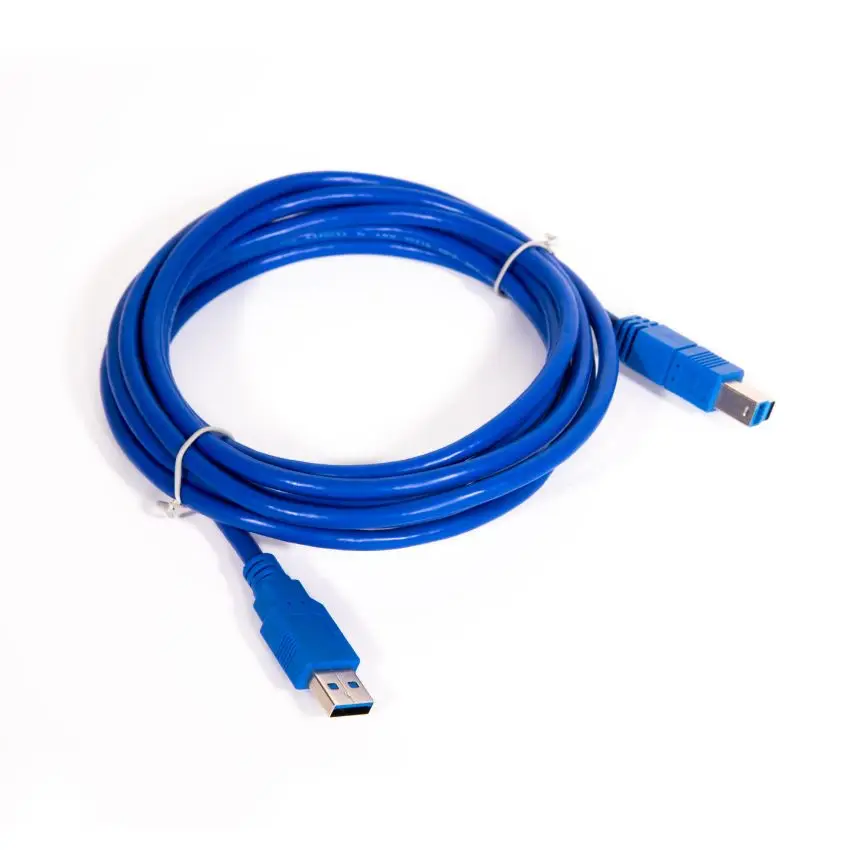Factory OEM high speed 0.3m 0.6m 1m 2m 3m 5m USB 3.0 A male to B Male AM to BM Printer cable