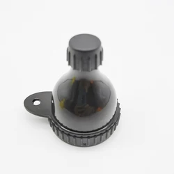 BPA Free PP Portable Protein Powder Container Supplement Funnel
