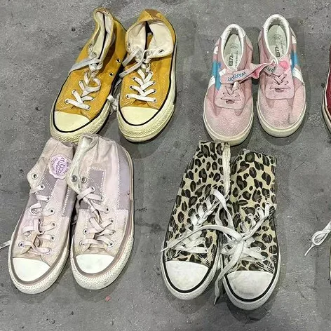 hot selling used shoes bales cheap price premium casual women canvas used shoes per kilo