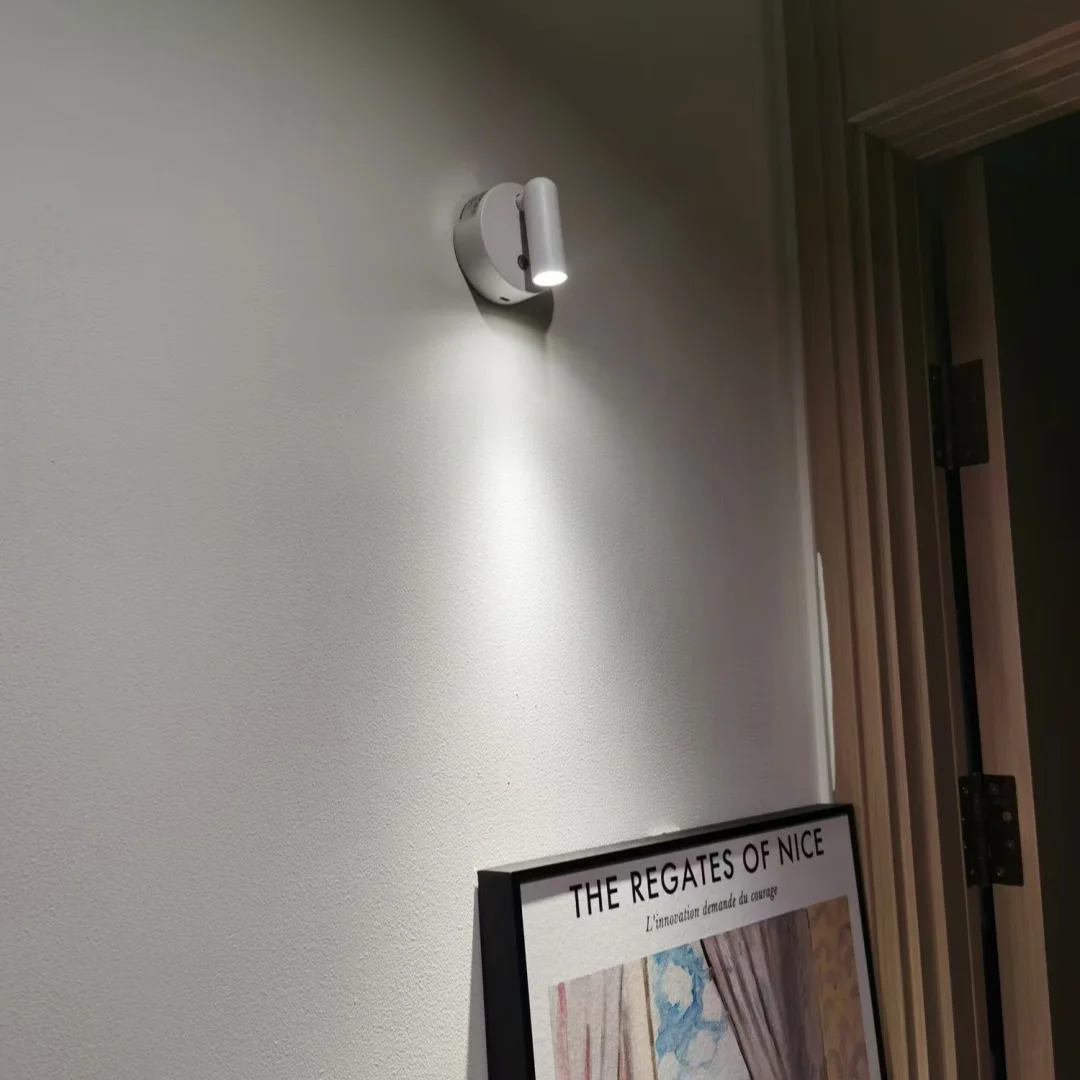 CE Magnetic lamparas recargables de pared Rechargeable Wireless Wall Lamp Reading Light Bedroom Living Room Indoor Home Stairs