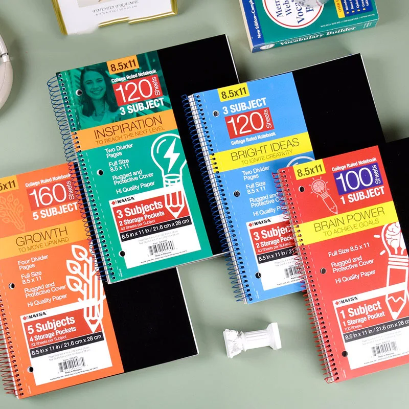 Sentao OEM  For Students School A4 Diary Custom Hard Cover Notebooks