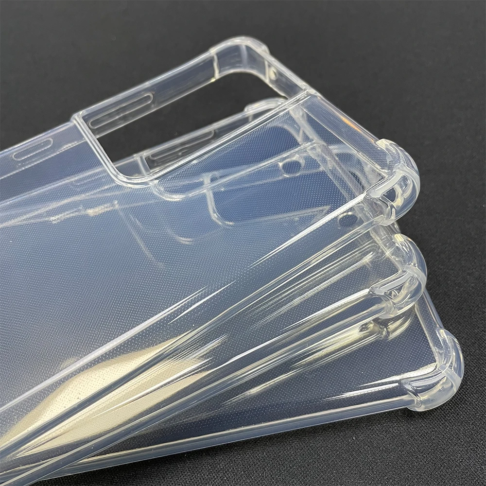 Factory Wholesale Soft Shockproof Transparent TPU Case For Samsung A03 Ultrathin Cover S9 S8 S10 Plus Note 8 9 10