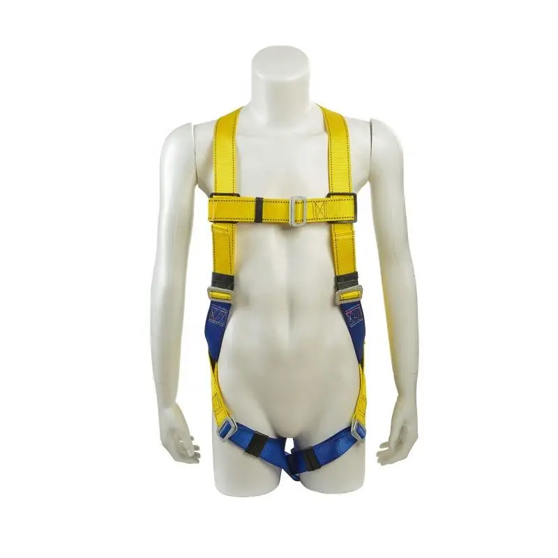 High Security Full Body Fall Arrest Aerial Use Fall Protection Safety Harness Belt Reflective Safety Belt