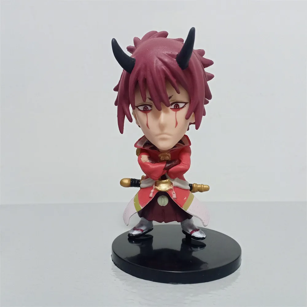 6pcs/set Rimuru Tempest Anime That Time I Got Reincarnated As A Slime Shion PVC Model Dolls Toys Colletible Figurals