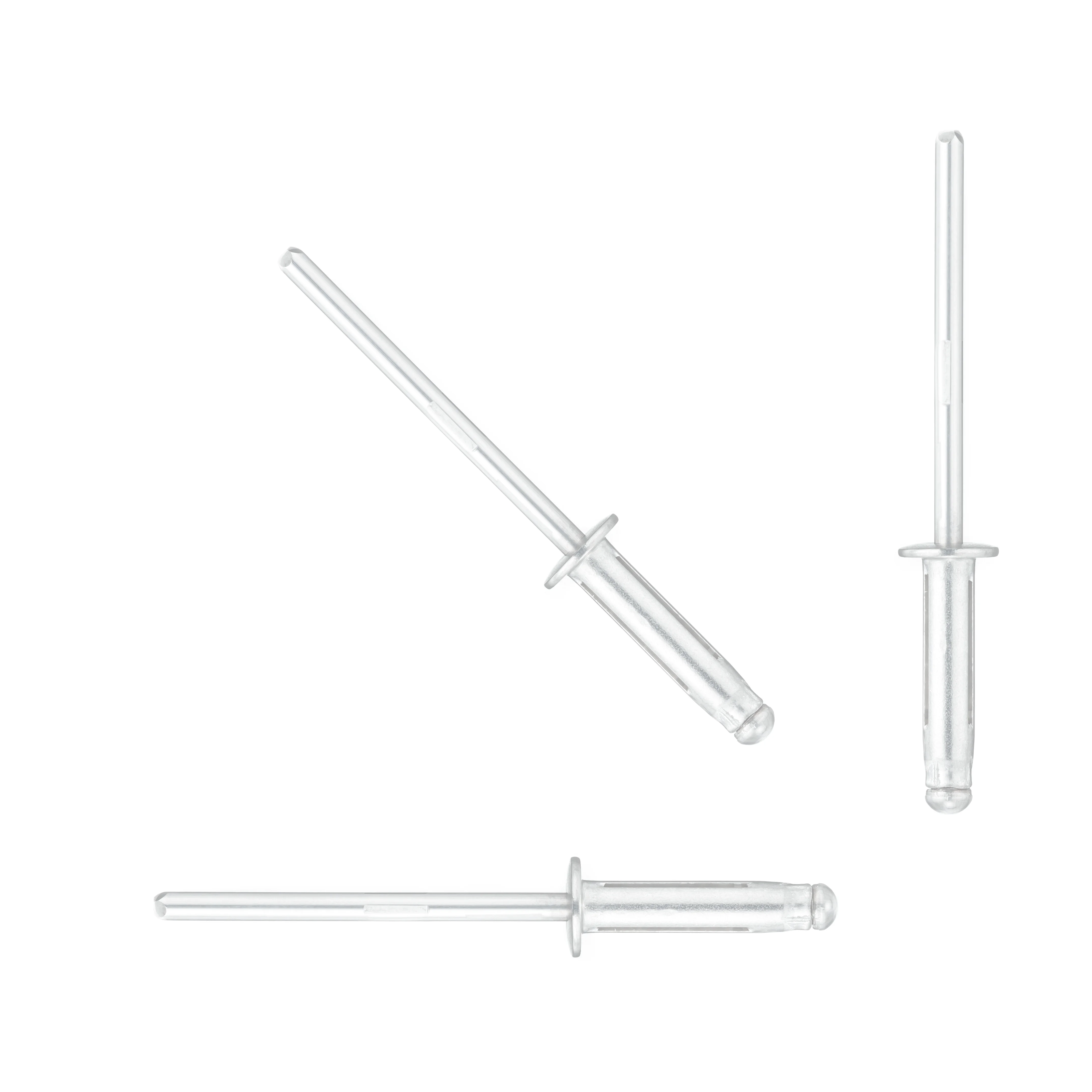 High quality stainless steel flat head press metal iron rivets