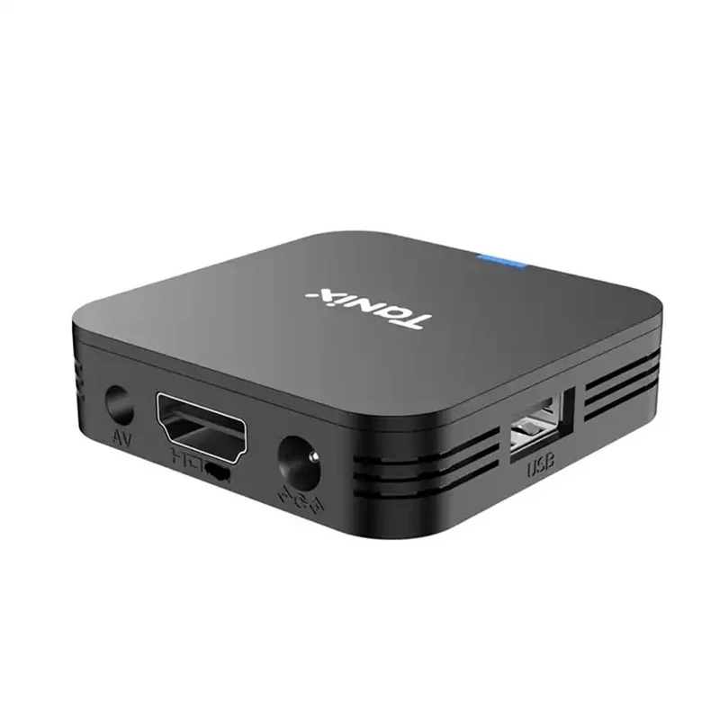 TX1 CPU Allwinner H313 Android 10 2.4GWiFi Media Player decoder box