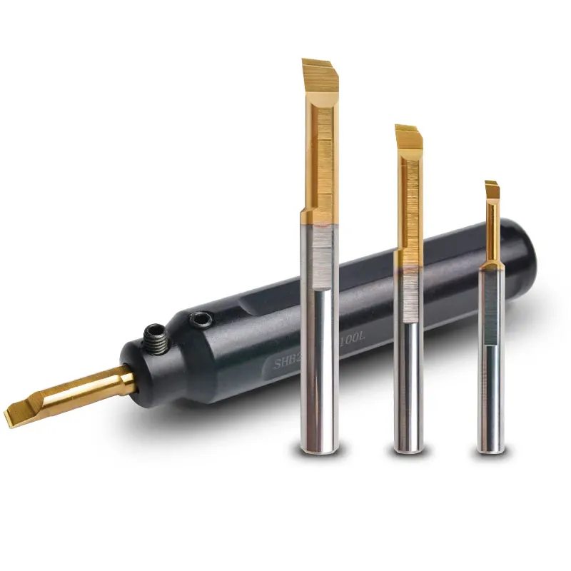 CNC Boring Tool Sleeve 100mm Internal Micro Boring Bar Tool Holder Small Hole D16-D25.4mm Toolholders