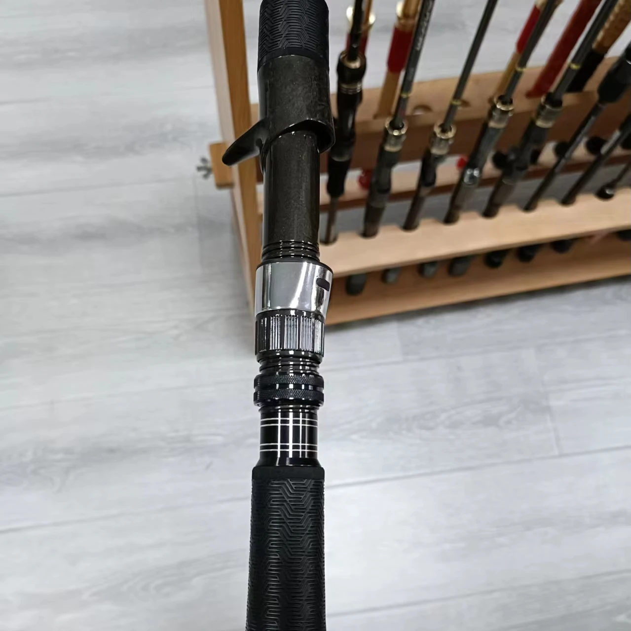 OEM Fuji 24T Guides Hard Power Carbon Fiber Casting Spinning Jigging Rod for Sea Fishing Boat Pitch Slow Jigging