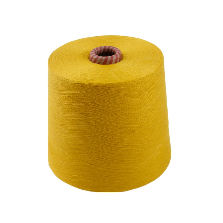 Towel yarn hot-selling grade recycled cotton terry-dyed open hole recycled yarn Ne20/1