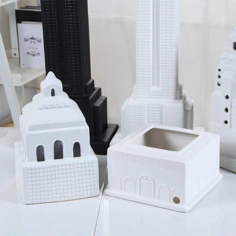 High-end creative ceramic villa decoration counter top can be used separately for wedding decoration and family interior decor