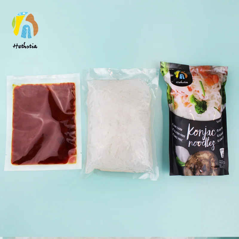 Низкоуглеродистая паста Glucomannan диабетическая лапша тайская Tom Ням Shirataki
