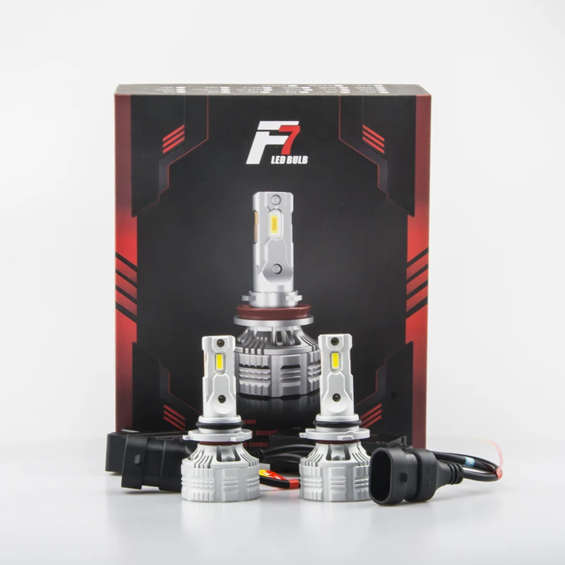 F7 Auto LED Light H4 130W 13000LM H7 H1 H3 Headlamps Bulb H11 9005 9006 H13 9007 H4 Car headlight