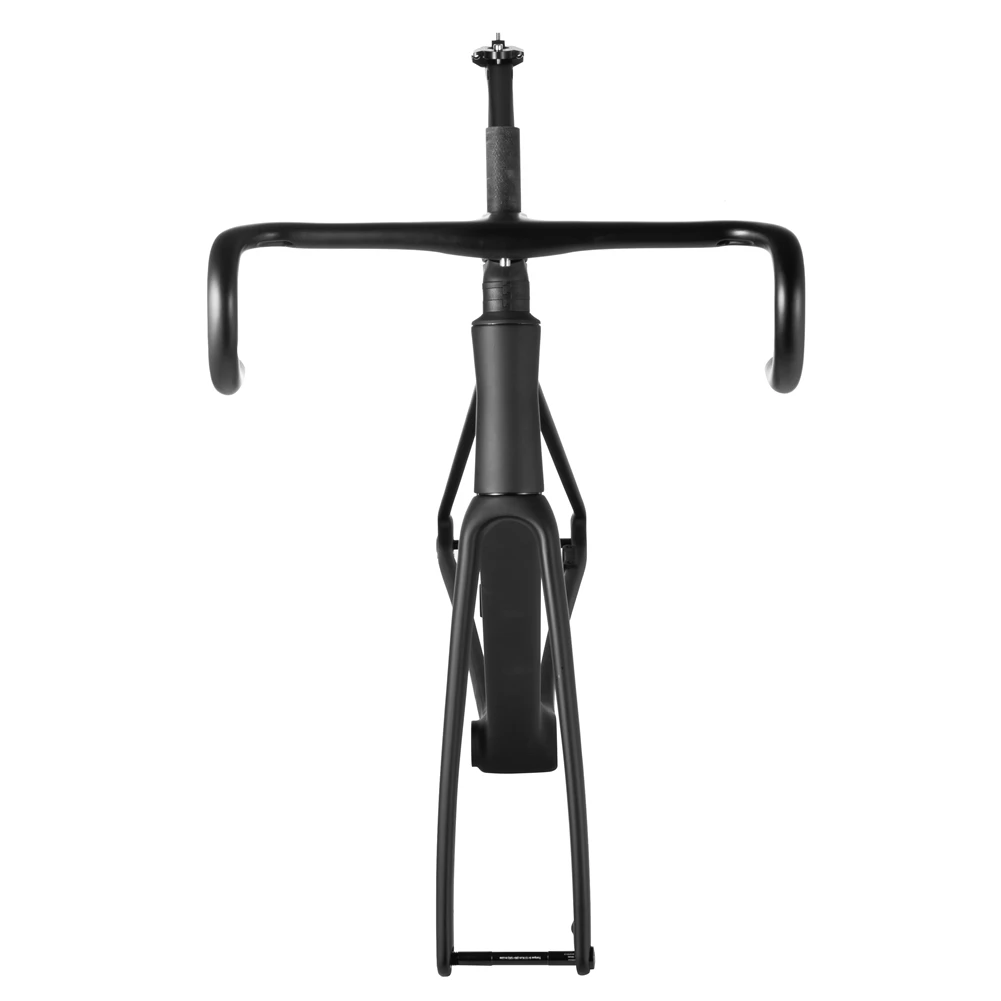 Spcycle 2022 New 700C Road Bike Carbon Frame Full Hidden Cable Disc Brake T1000 Carbon Road Bike Frame With Integrated Handlebar