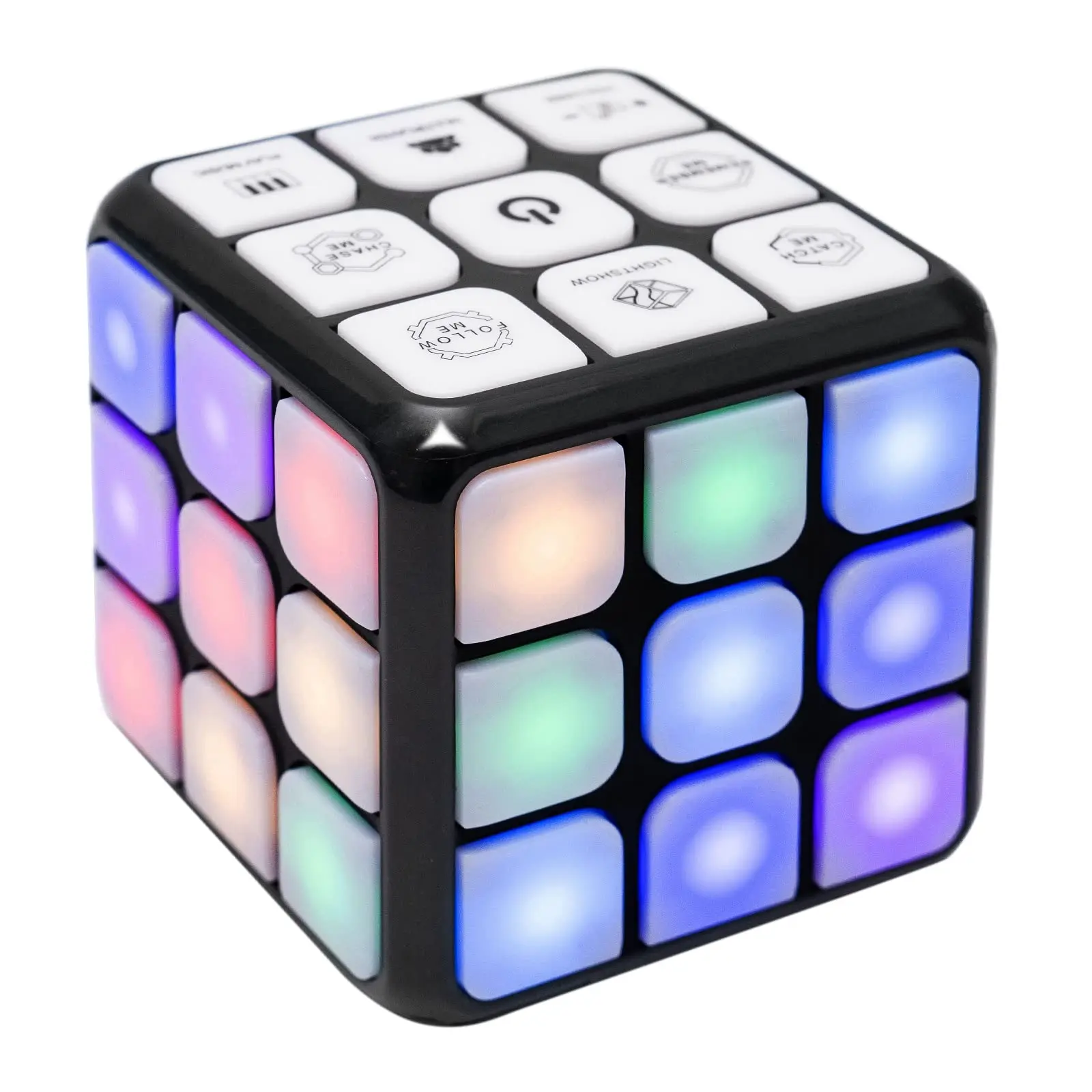 2023 popular kids toy Musical Cubes Game Anti Stress Children 7 Games model Educational Toys LED Magic Cube