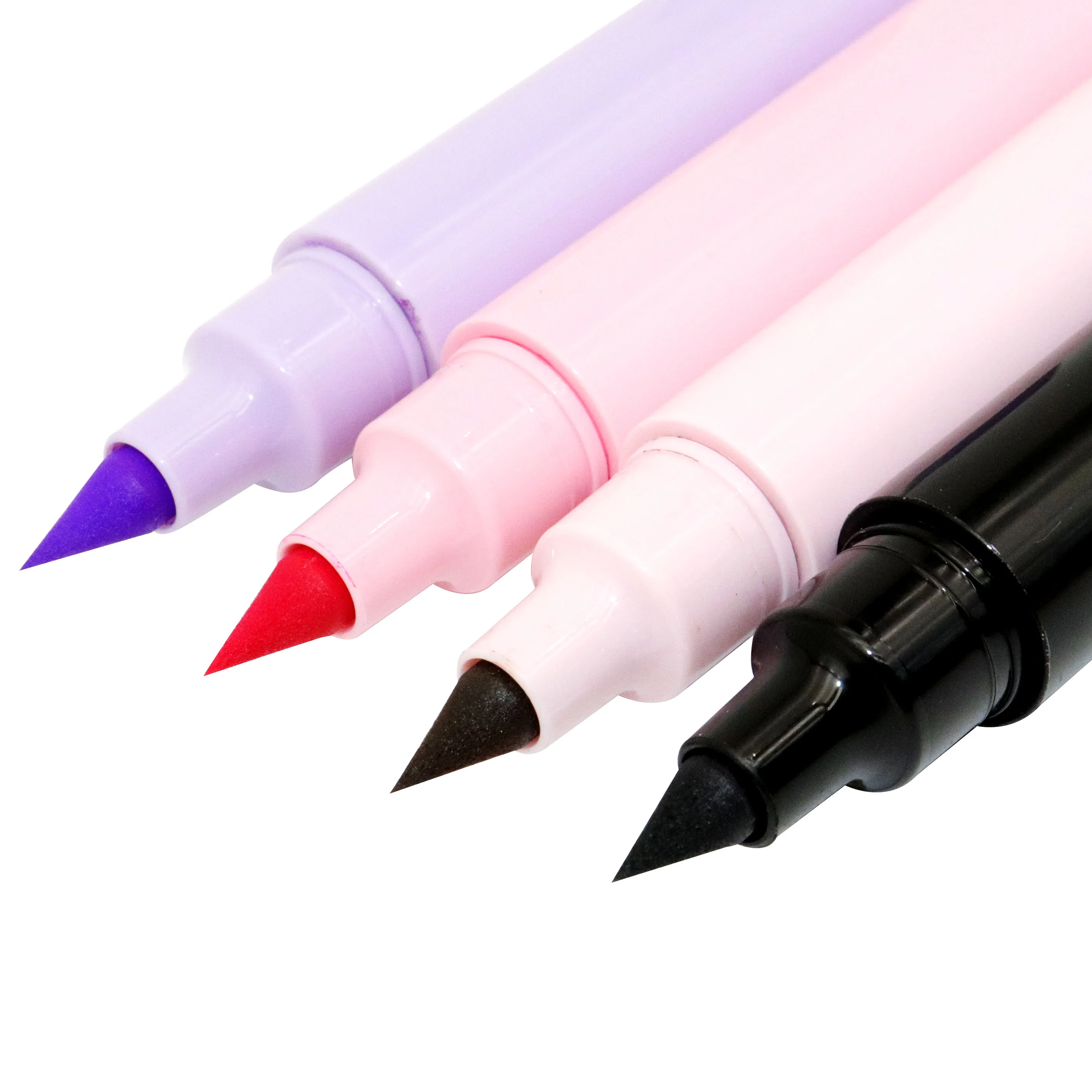 Private Label Fast Dry Double Hand Waterproof Long Lasting Liquid Eyeliner With Eraser Pencil