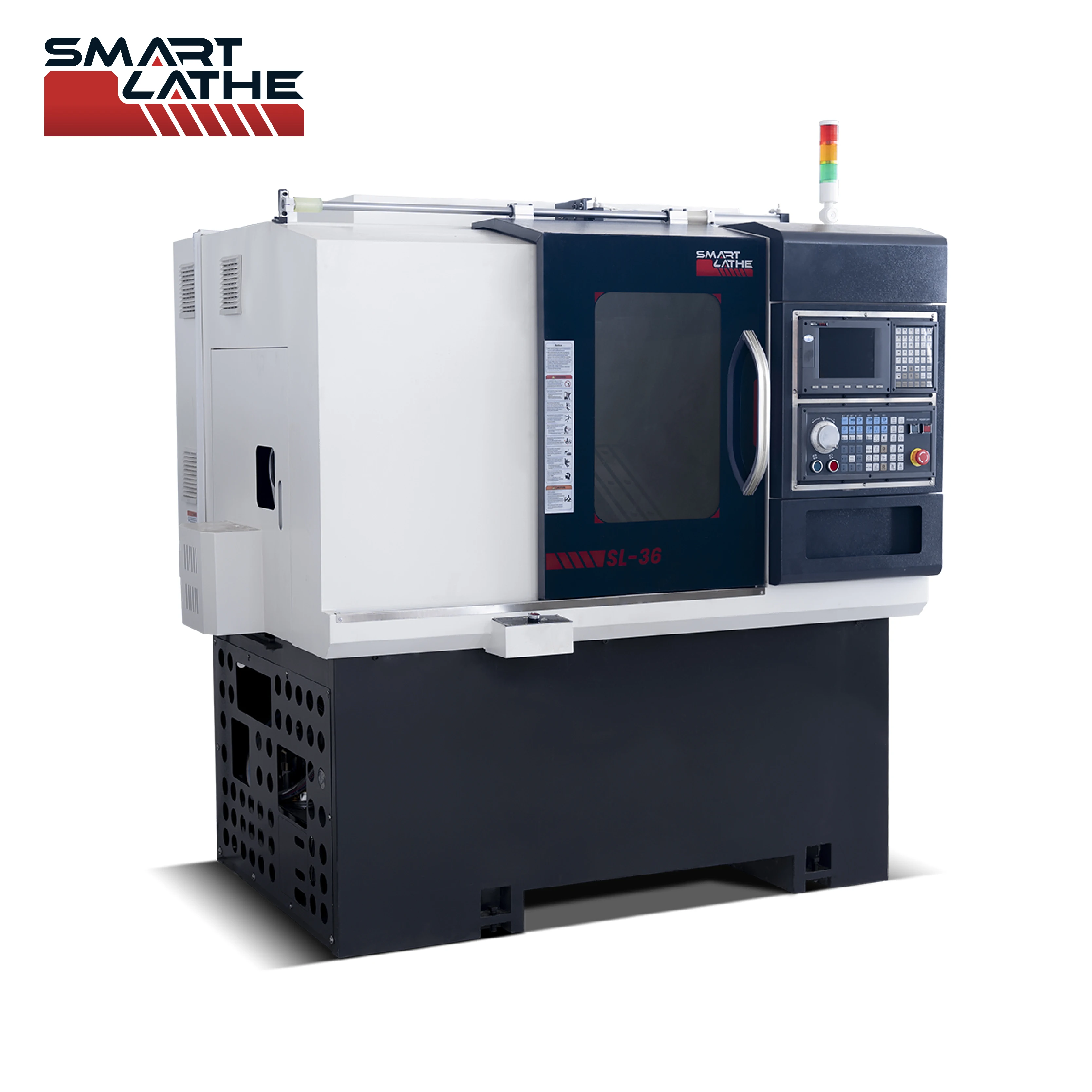 Bar Spring CNC Lathe Metal Automatic Slant Bed Hydraulic Turning CNC Lathe Machine 4 Inch Cnc Lathe