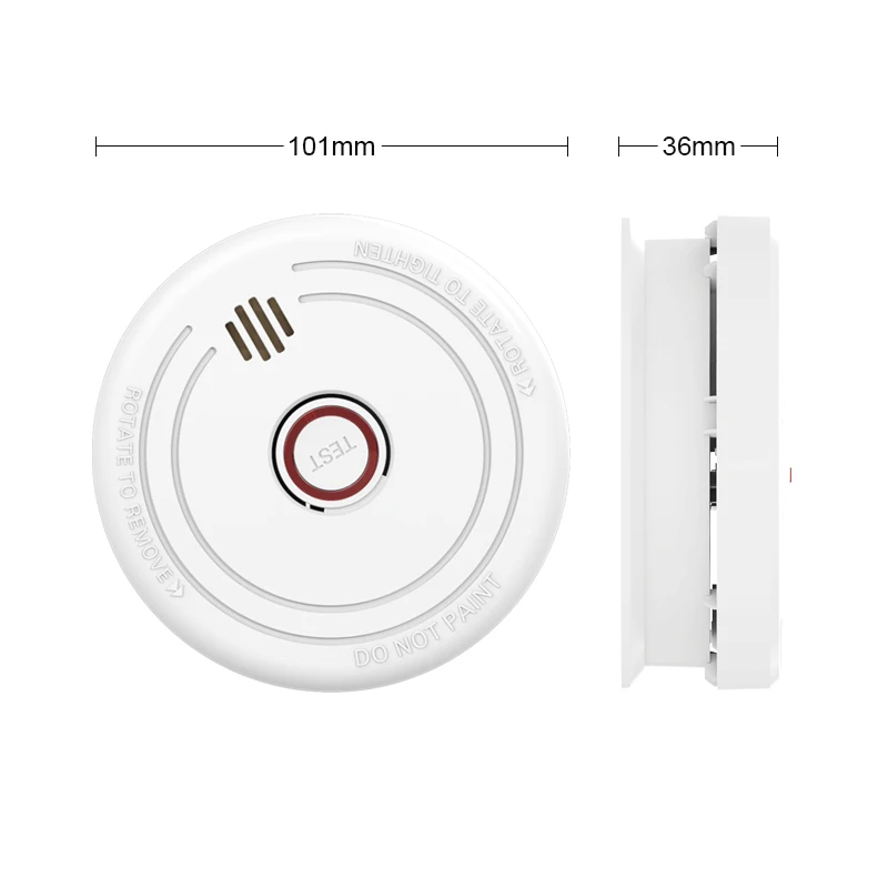 Promotion 1year Independent Smoke Detector Sensor Fire Alarm Home