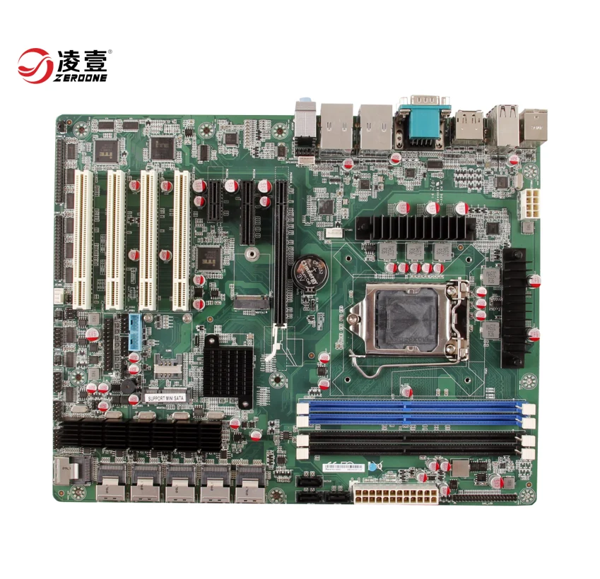 4 * DDR4 8-го и 9-го поколения LGA1151 процессор ATX материнская плата H310/B350 2LAN MB Материнские платы Встроенная Промышленная материнская плата