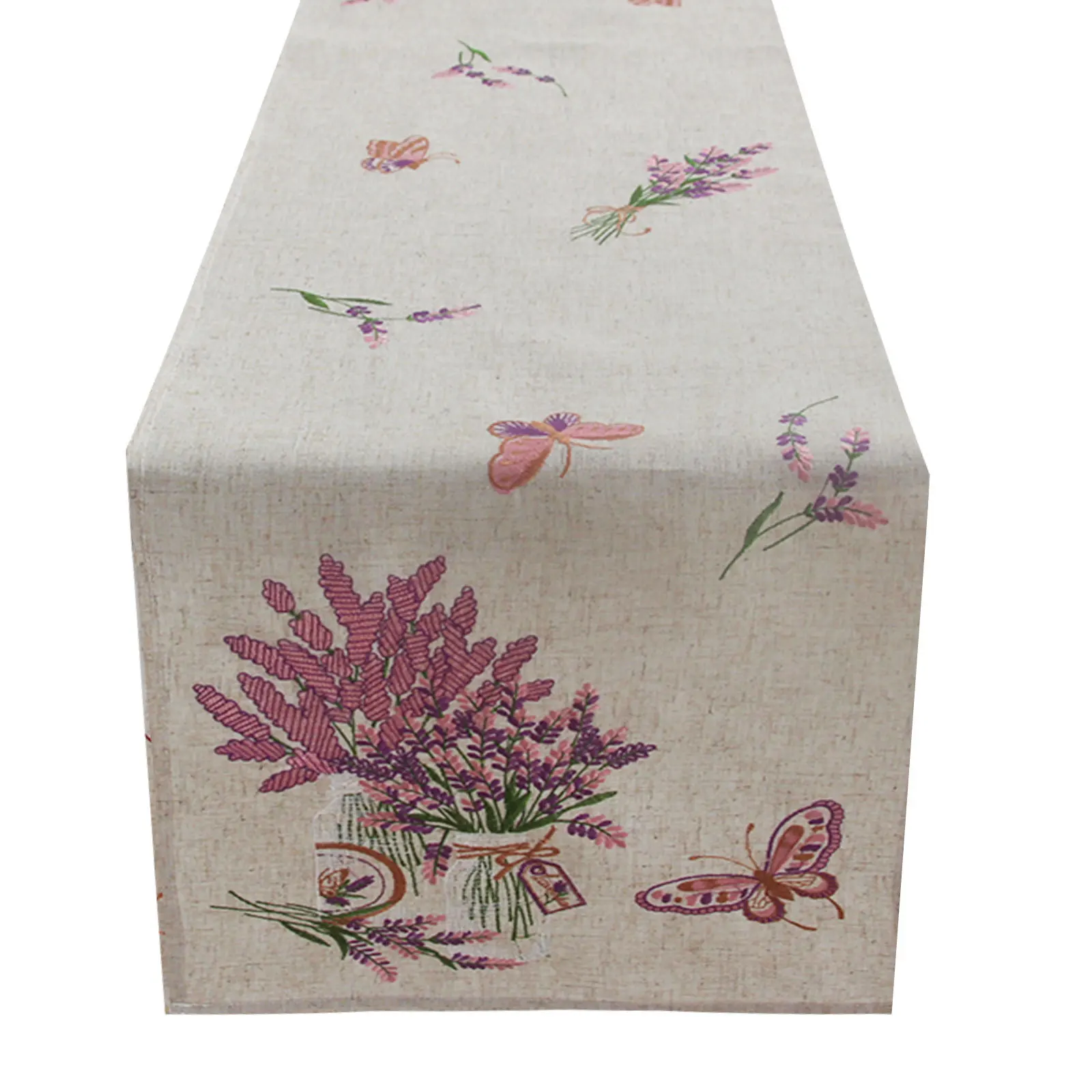 American Style Village Beautiful Elegant High Grade Luxury Long Table Runner For Home Party Decoration