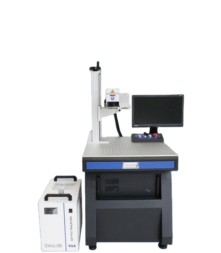 uv 3w 5w laser source mark on perfume drink bottle uv laser marking machine glass trophy pvc metal steel engraving machine