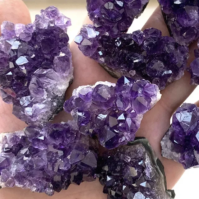 Natural amethyst crystal blind box