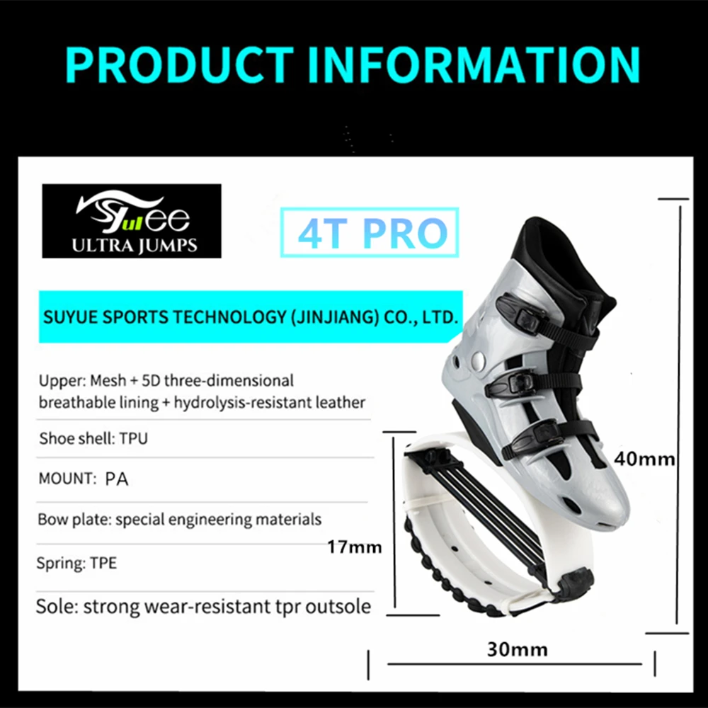 SYHiEE NEW SYJ4T Pro Ultra Jumps Shoes Gym Dance Bounce Boots Bota Saltar Adult Sports Fitness Strength Kangoo Jump Shoes Man