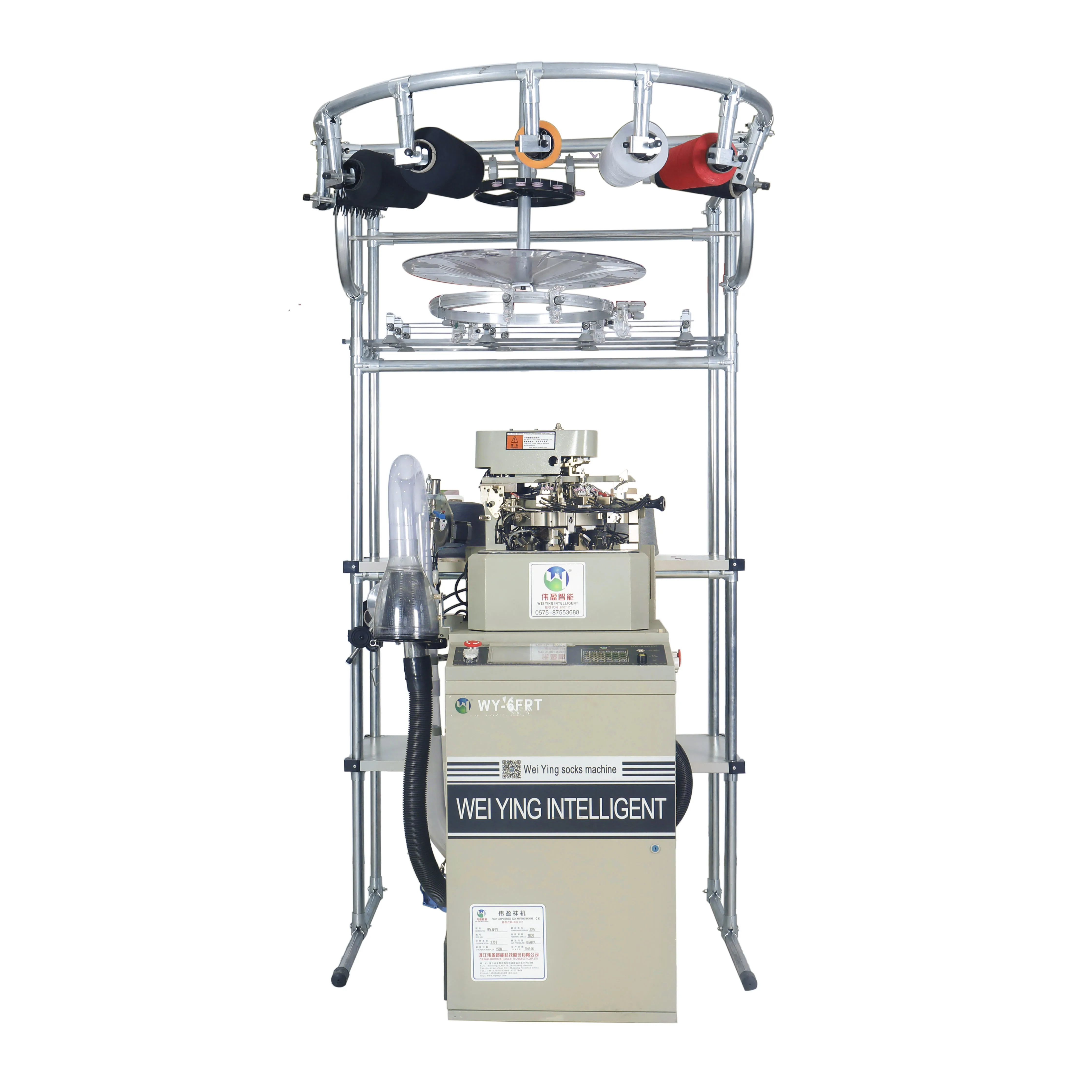 6F Plain & Terry Invisible Sock Knitting Machine