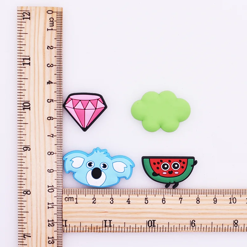 Set Sale Resin Charms Designer Rubber Charms Wholesale Designer Shoe Accessories Buckles For Shoes Shoe Accessories Charm