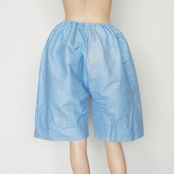 Non Woven Disposable Boxers Shorts Underwear Factory Boxers Shorts