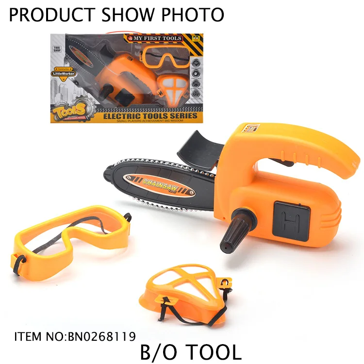 Children Electric Chain Saw Tool Toy Set For Kids