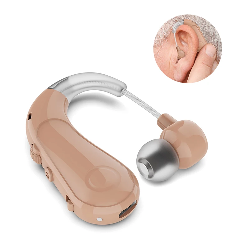 Pop up Shop Behind-the-ear Adult Hearing Aids16 Channels Clear Assistive Listening Devices Rechargeable