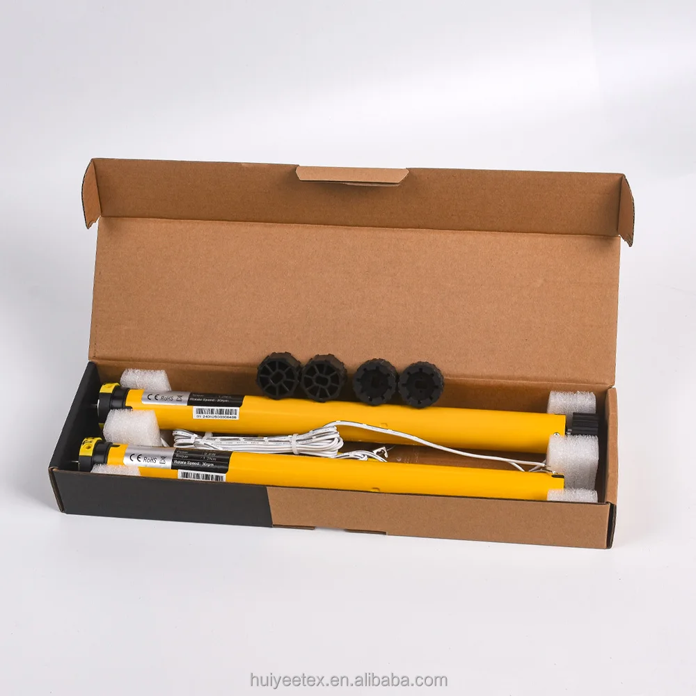 AM25 DC 24V RV Roller Shade Motor Tubular Motor For RV Motorized Shades Blinds RV Replacement Motor Kit