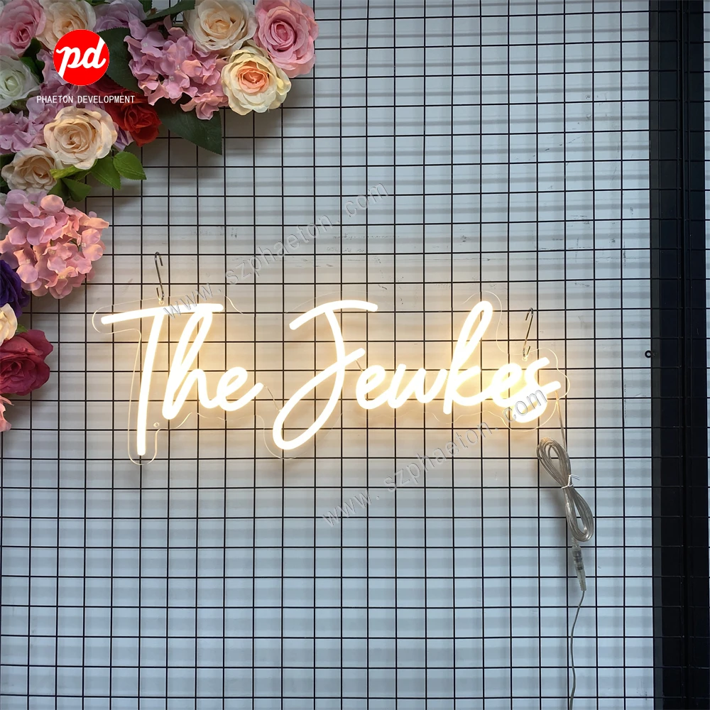 No MOQ personalized the name neon sign Led flex custom Neon sign for family name sign, led neon lights for decor