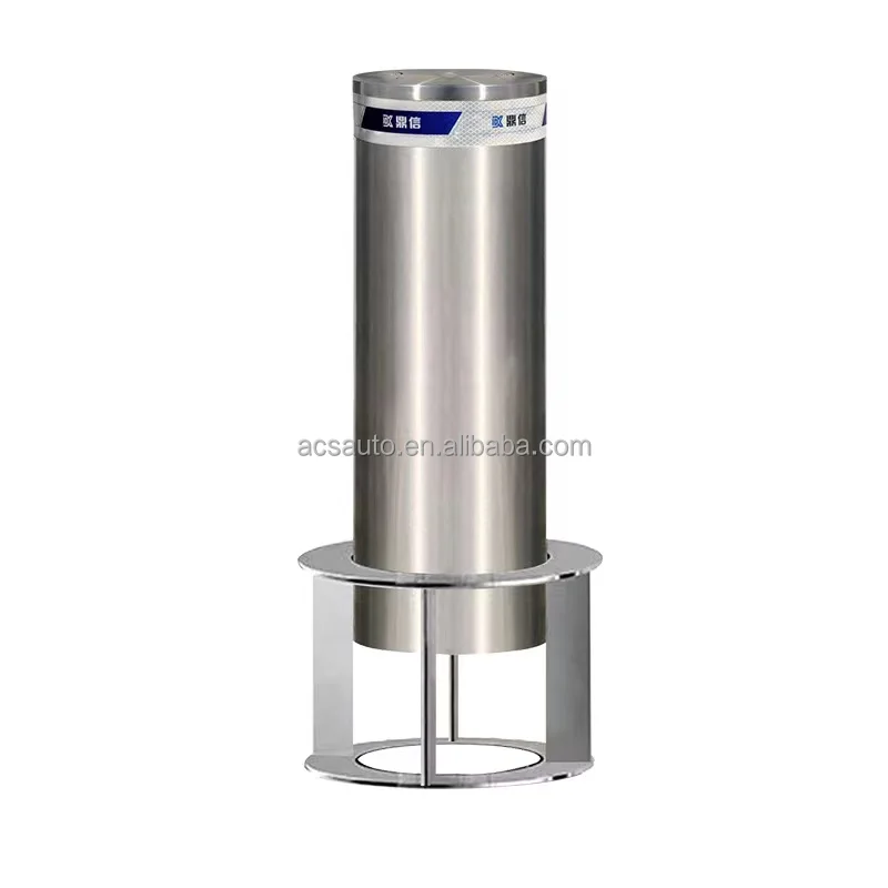 ,Stainless Steel Safety Manual Bollard Traffic Manual Removable Parking Security Post Bollard In-ground Fixed Bollard