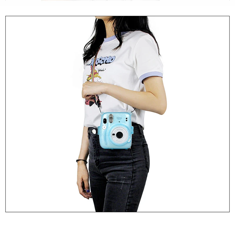 Прозрачный водонепроницаемый защитный чехол для Instax Mini 11 камеры моментальной печати Fuji