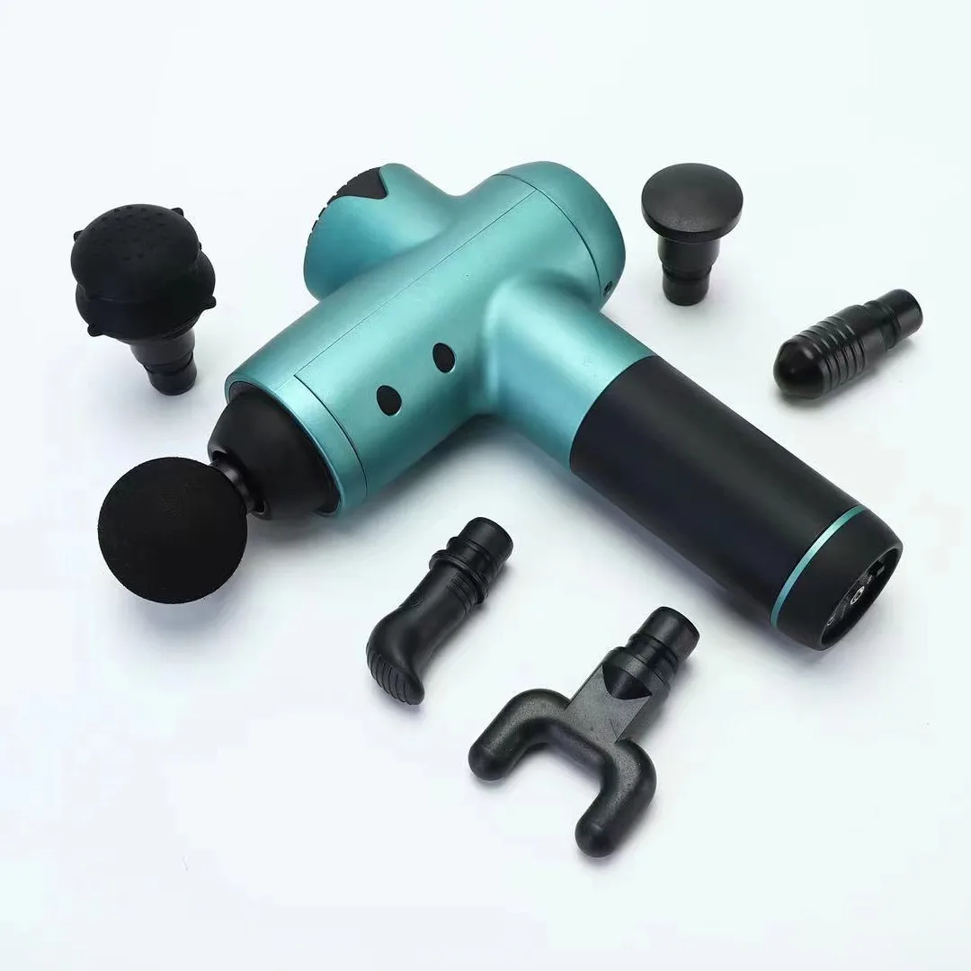 Ручной массажер-пистолет мощный Вибрационный Массажный пистолет для расслабления мышц после фитнеса Прямая