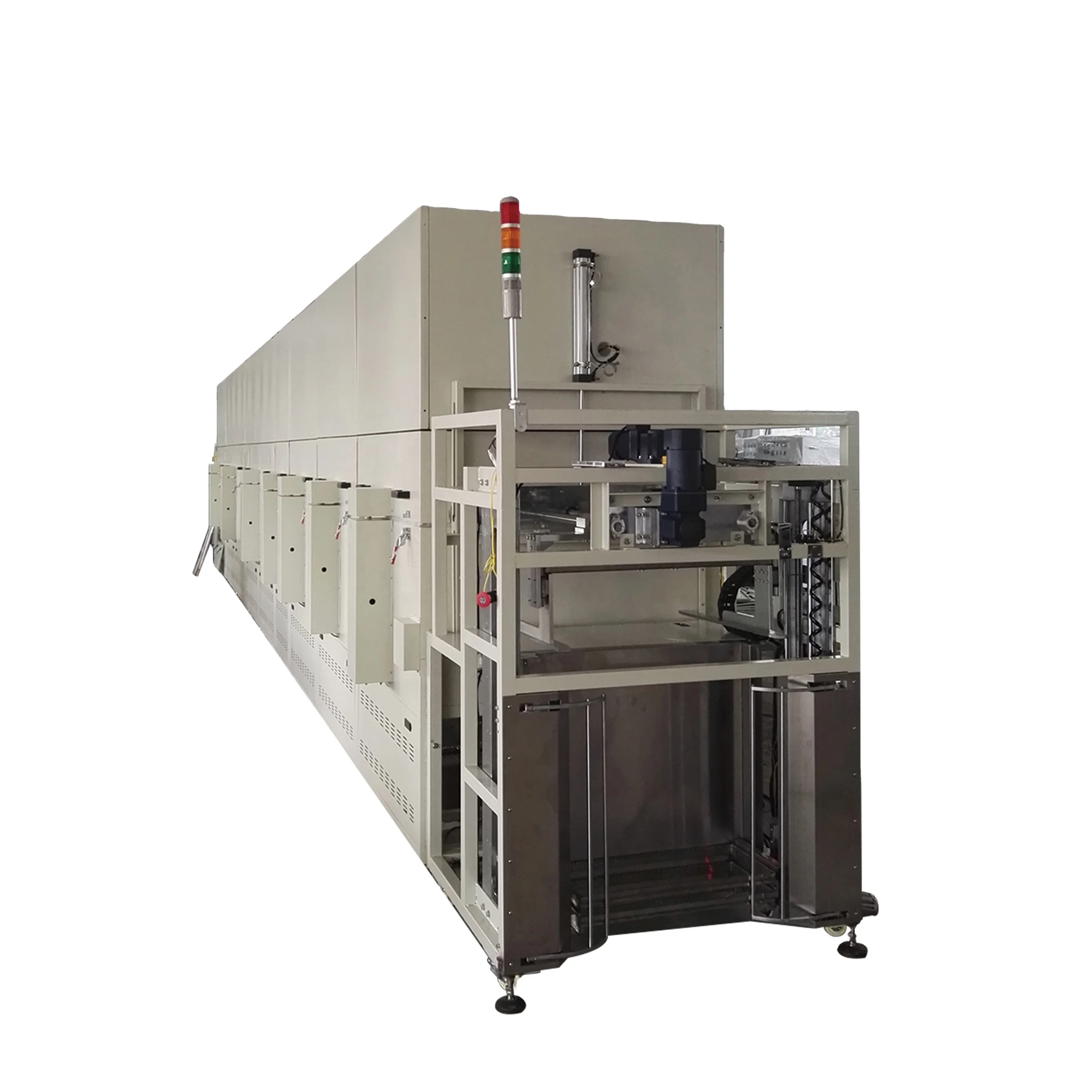 factory sales conveying industrial tunnel hot air polymerization drying machine oven for hardware glass plastic resin