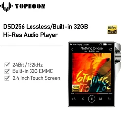 Hifi player Q3 audio player built in 32GB memory DSD256 decoding true lossless mp3 player