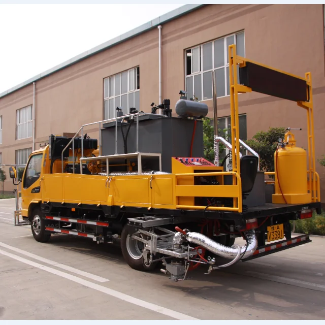 Thermoplastic Road Marking Truck for traffic line