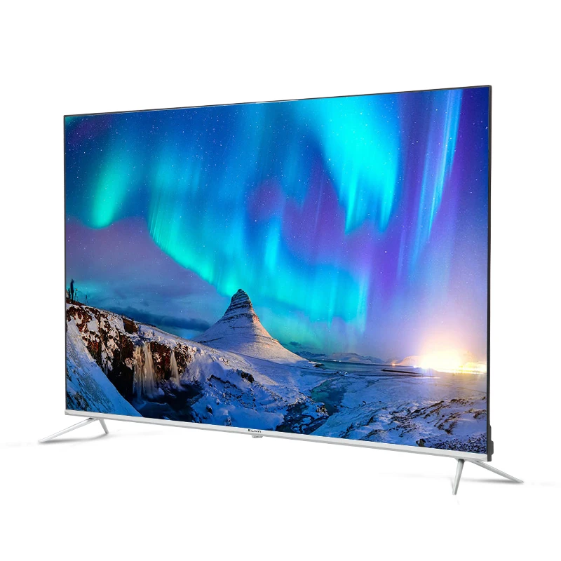 cheap prices 55 65 75 inch 4K borderless flat screen tv