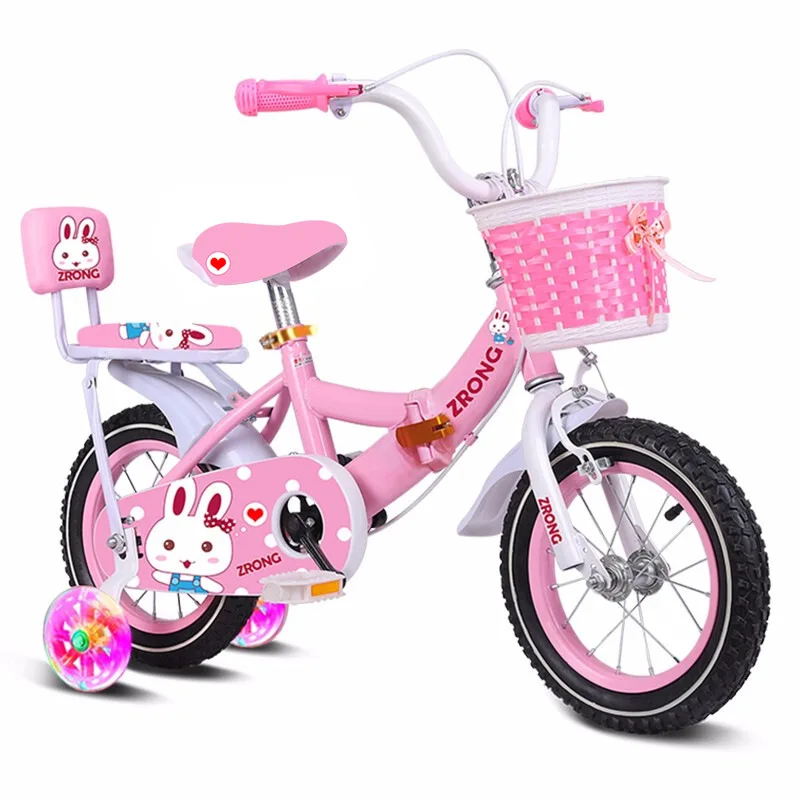 12' 14' 16' 18'  Kids bike for 2 3 4 6 years old children with training wheel and height-adjustable seat
